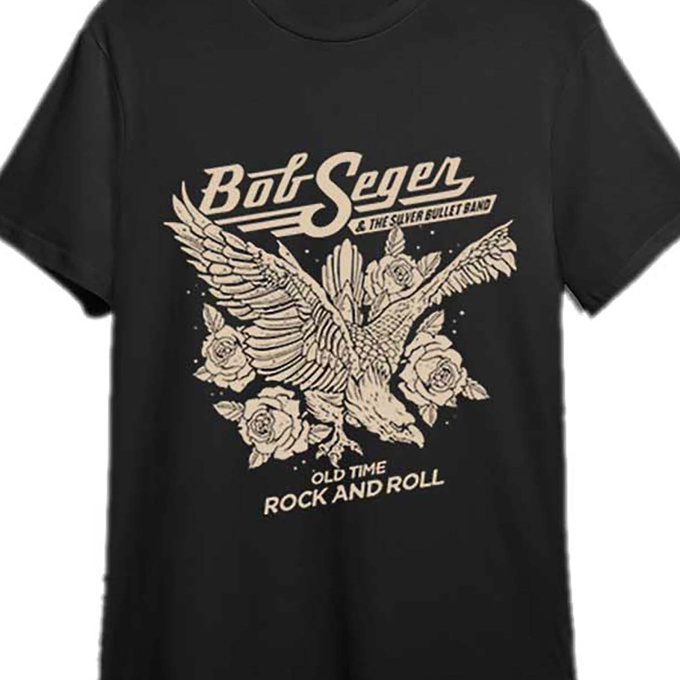 Bob Seger "Bob" Graphic Tee – Classic Short Sleeve T-Shirt for Music Lovers - Premium T-Shirt from Lizard Vigilante - Just $26.99! Shop now at Lizard Vigilante