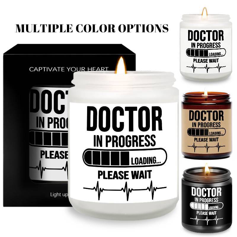 One Lavender Scented Candle, 5.3 Ounces, Made from Soybean Wax. A Great Gift Idea for Doctors, Physicians, And Medical Professionals, Suitable for Both Men And Women, As Well As And . Perfect for Birthdays, Christmas, Thanksg