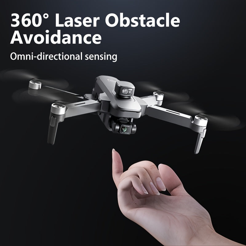 New Arrival W5- Drone, Extra Long Distance 16400 Feet Digital Image Transmission, Super Powerful Brushless Motor, EIS Three-axis Electronic Anti-Shake Gimbal, GPS Precise Outdoor Positioning, 4K HD Camera, 360° Full Angle In