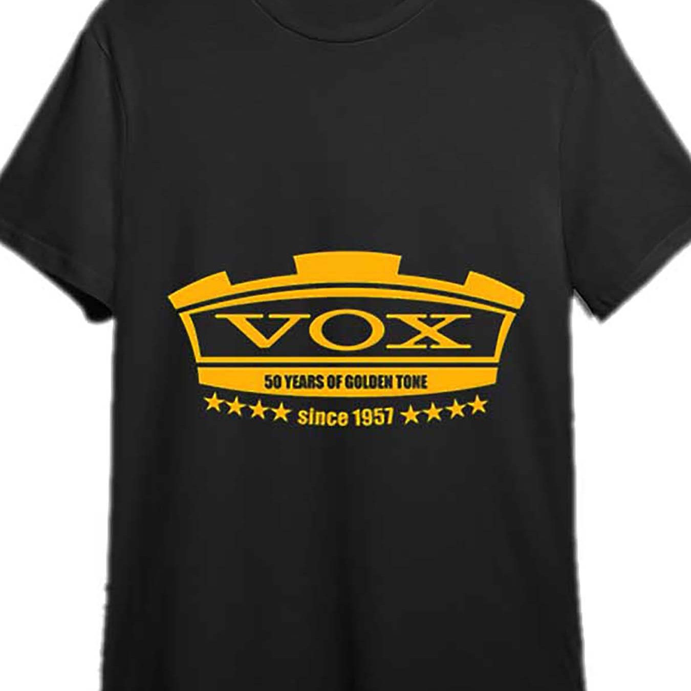 Vox Amplifiers Rock And Roll Guitar T-shirt - Men’s Short Sleeve Graphic T-shirt, Black - Premium T-shirt from Lizard Vigilante - Just $23.88! Shop now at Lizard Vigilante