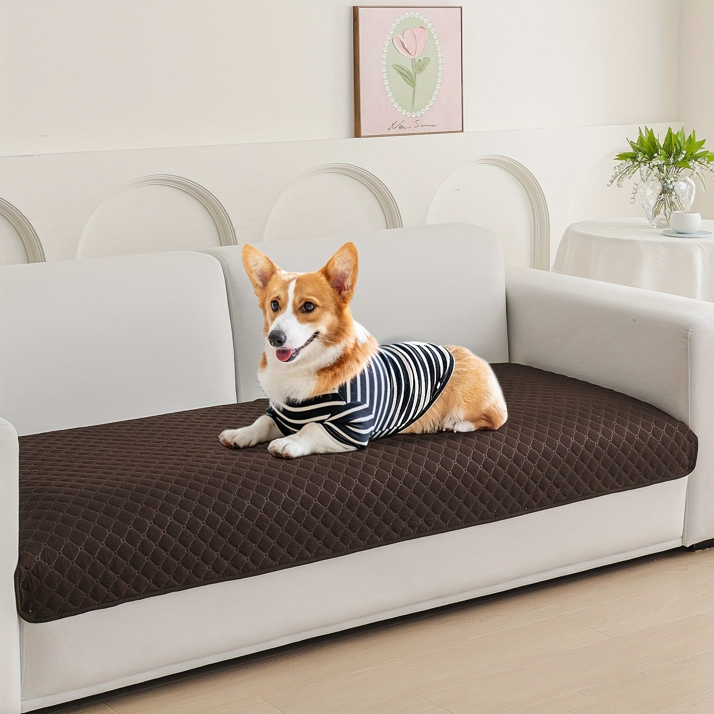 Waterproof non-slip pet mattress, pet blanket, pet furniture mattress, pet sofa waterproof cushion