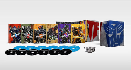 Transformers - Ultimate 6-Movie Steelbook Collection (4K Ultra HD + Blu-ray)
