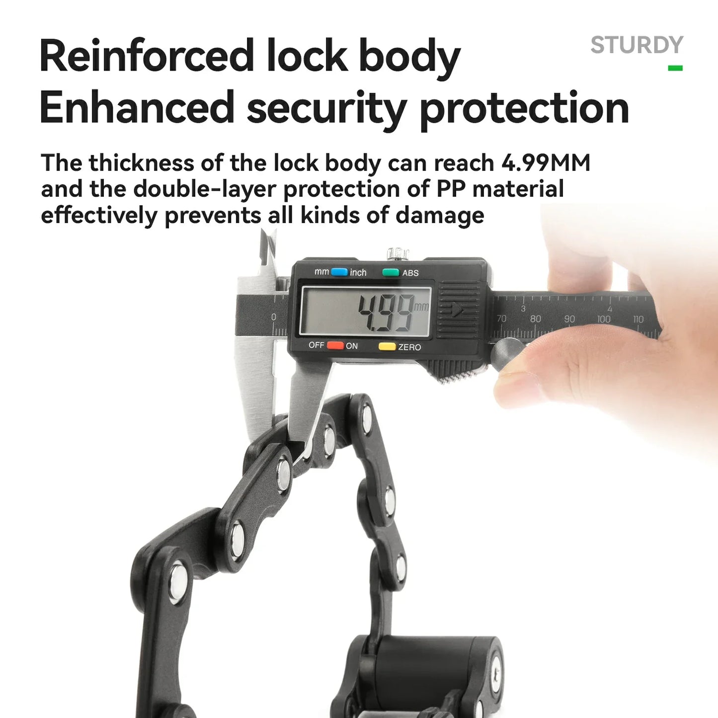 ROCKBROS HamburgerFold Anti-Theft Bike Lock