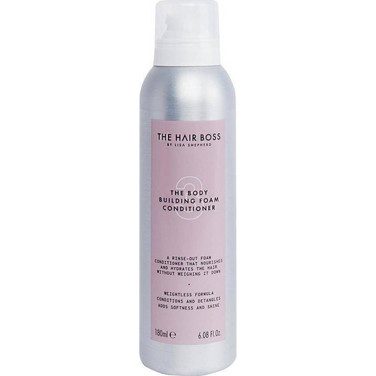 The Hair Boss THE HAIR BOSS_By Lisa Shepherd The Body Building Foam Conditioner odżywka budująca objętośc włosów w piance 180ml (5060427355829)