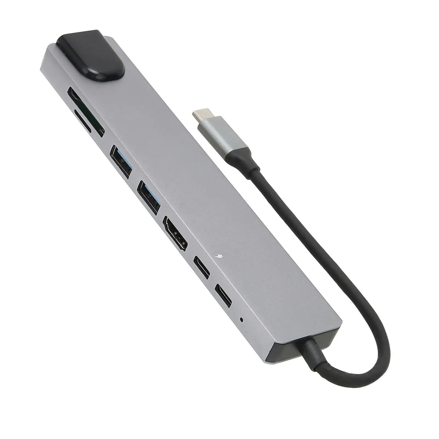 Docking Hub 8 in 1 Type‑C to High‑Definition Multimedia Interface USB PD Expansion Dock for Transfer Data