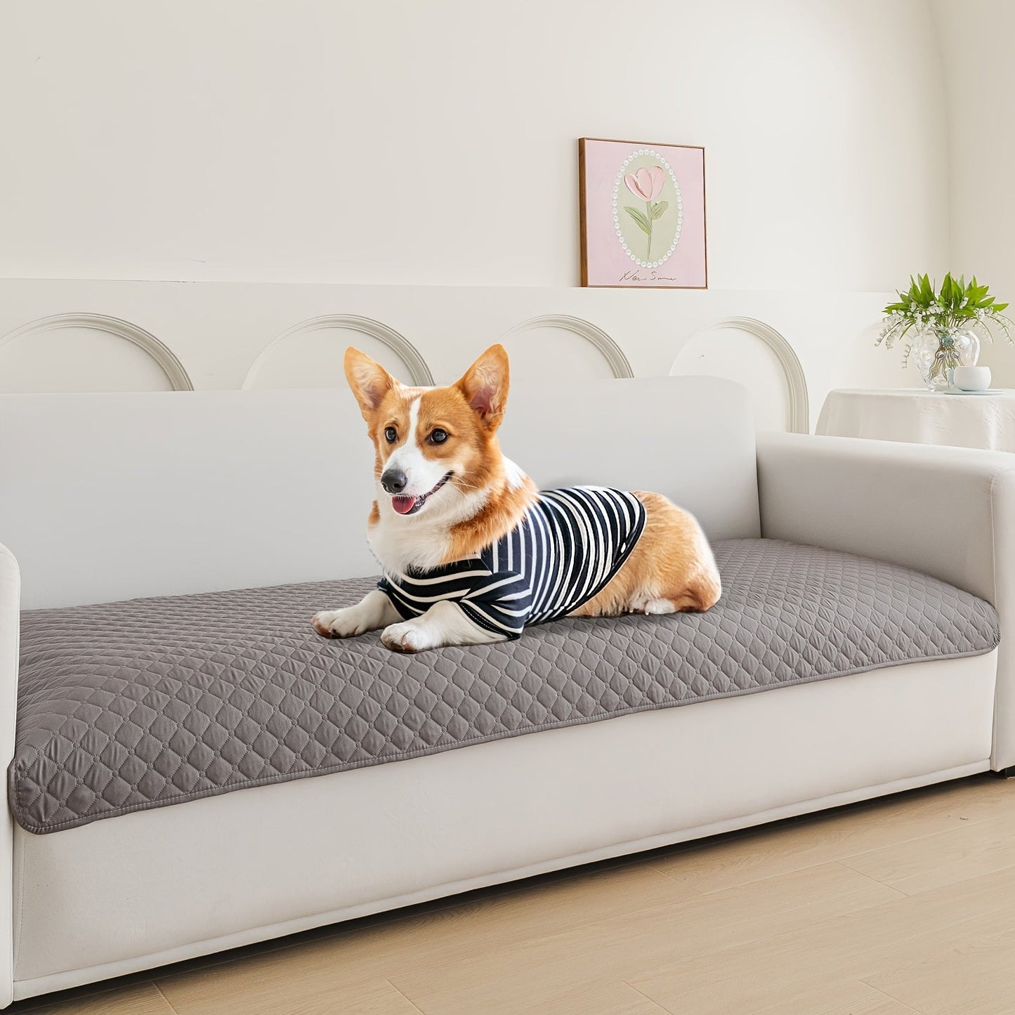 Waterproof non-slip pet mattress, pet blanket, pet furniture mattress, pet sofa waterproof cushion