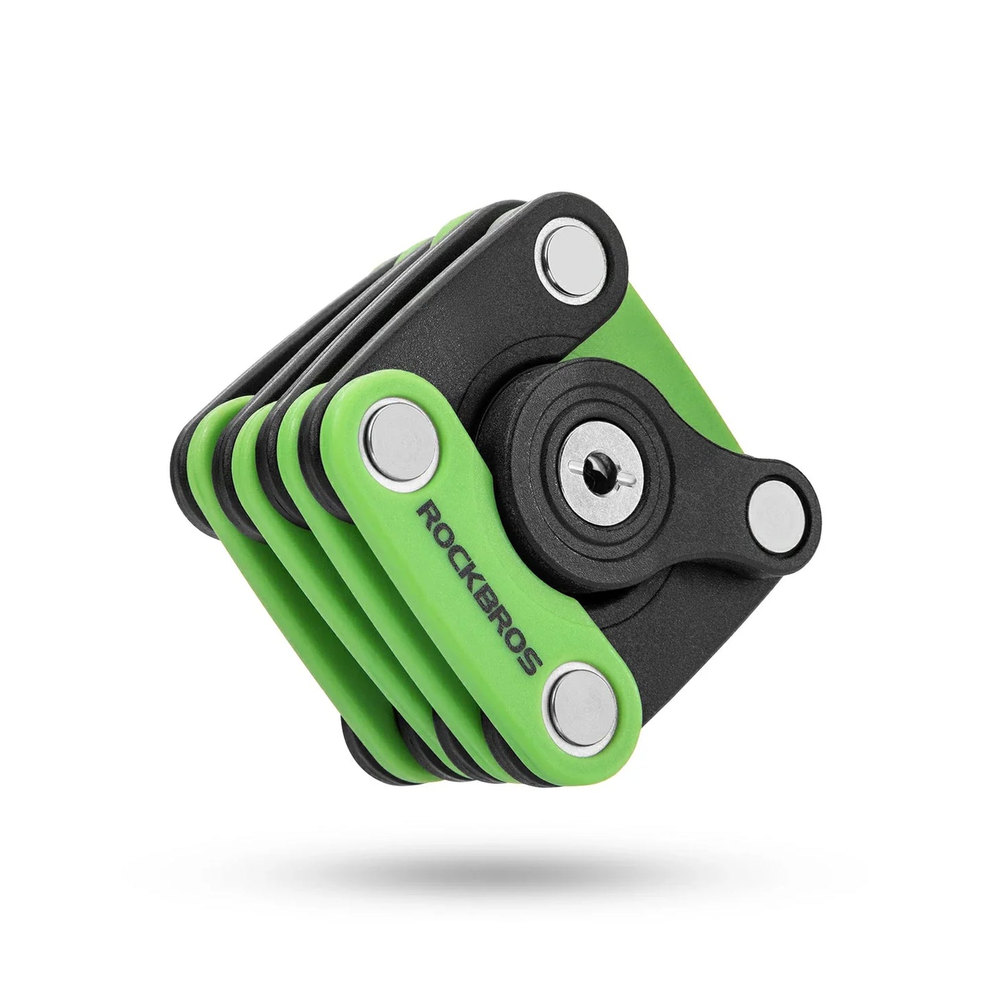 ROCKBROS Folding Bike Lock Anti-theft Alloy Lock with Mounting Bracket