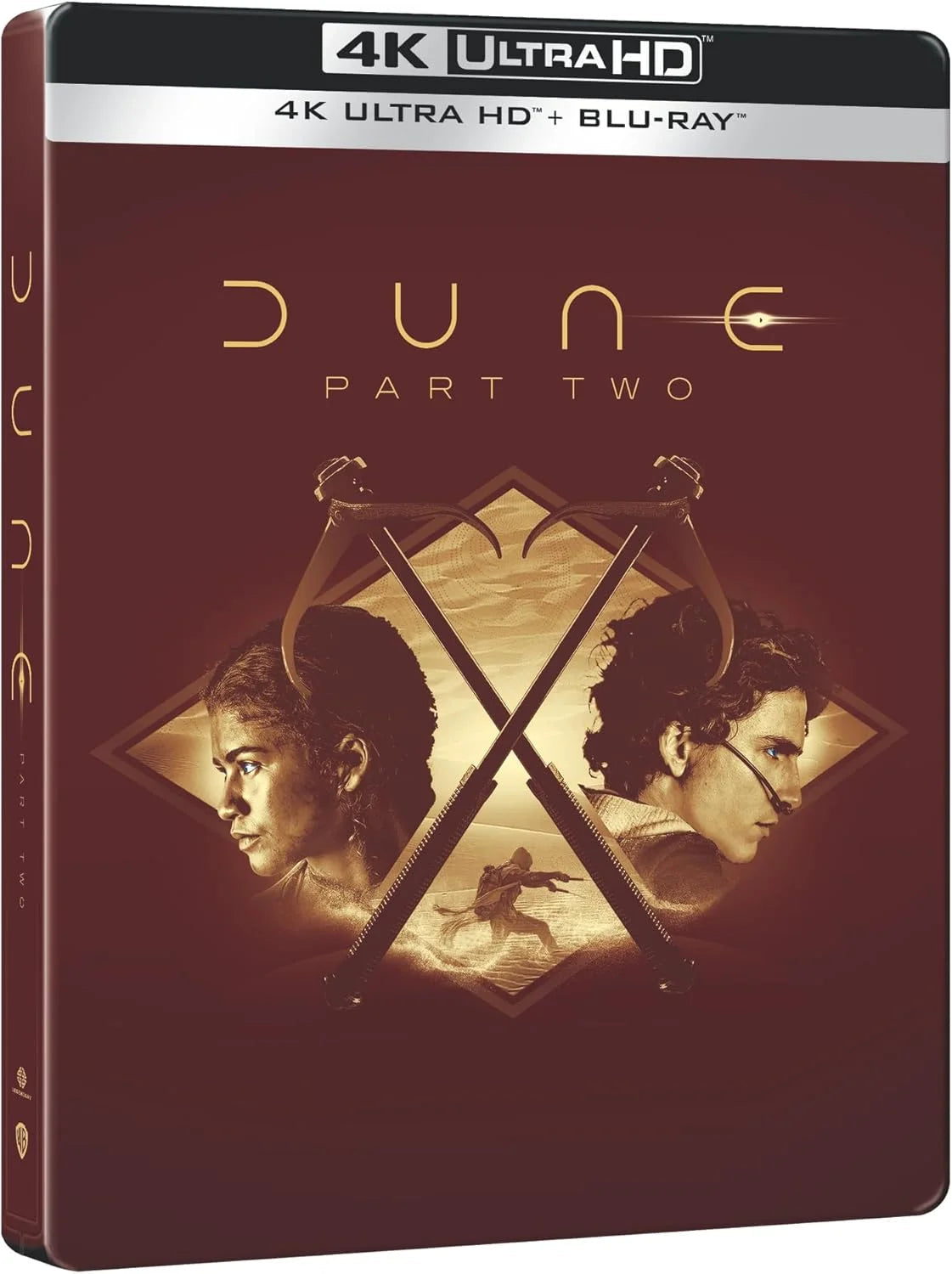 Dune: Part Two - Limited Double Steelbook Collector’s Edition (4K Ultra HD + Blu-ray) Numbered /2000