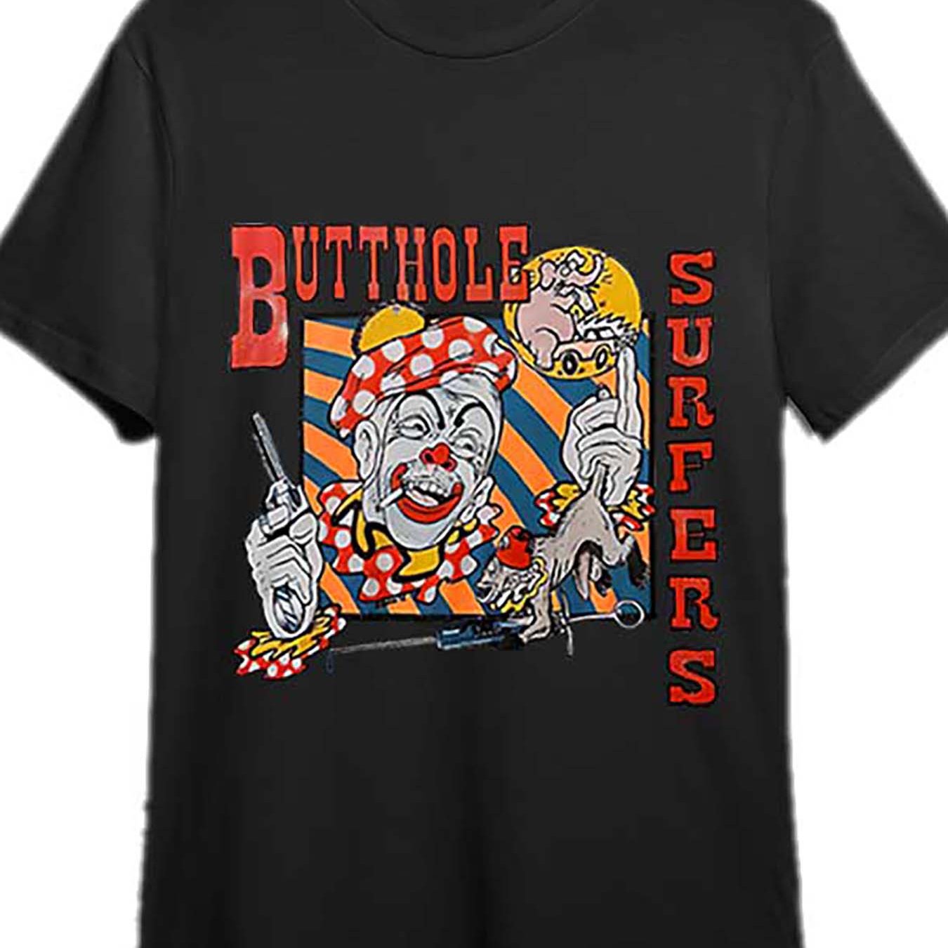 Butthole Surfers - Pee Pee The Sailor Rock Band Graphic T-Shirt – Premium Organic Cotton, Short Sleeve for Men - Premium T-shirt from Lizard Vigilante - Just $24.88! Shop now at Lizard Vigilante