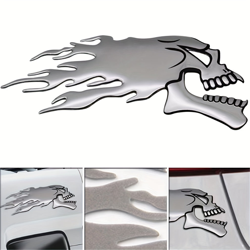 3D Symmetrical Car & Motorcycle Tail Stickers – Durable Silicone Pair for Long-Lasting Style - Premium stickers from Lizard Vigilante - Just $14.99! Shop now at Lizard Vigilante