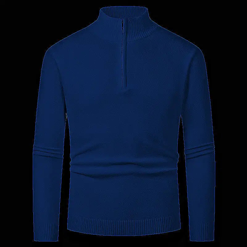 Fashion Trend Half Zipper Sweater