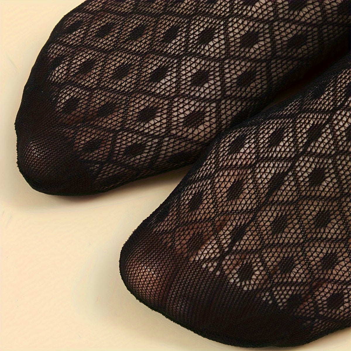 5 Pairs Fashion Thin Floral Lace Socks, Comfy & Breathable Short Socks, Women's Stockings & Hosiery