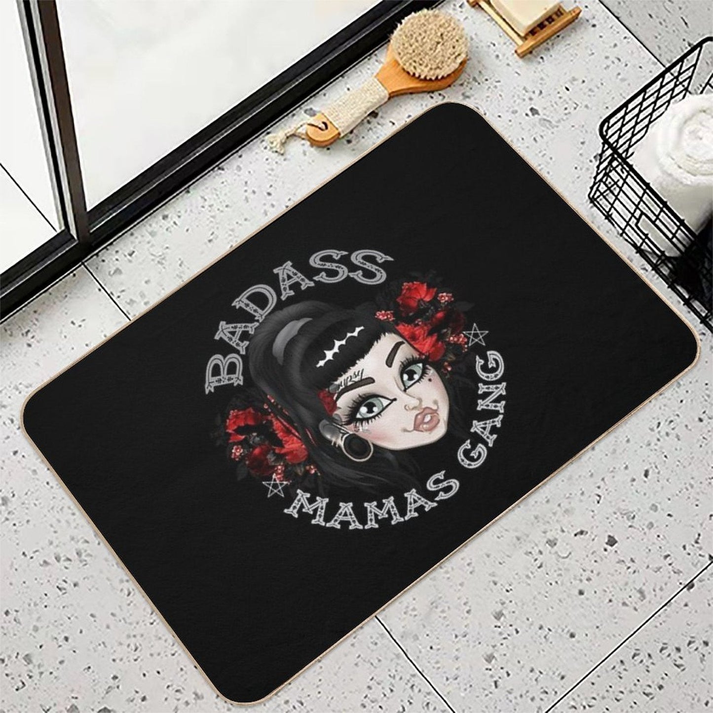 Badass Mamas Gang  Versatile Bath Mat