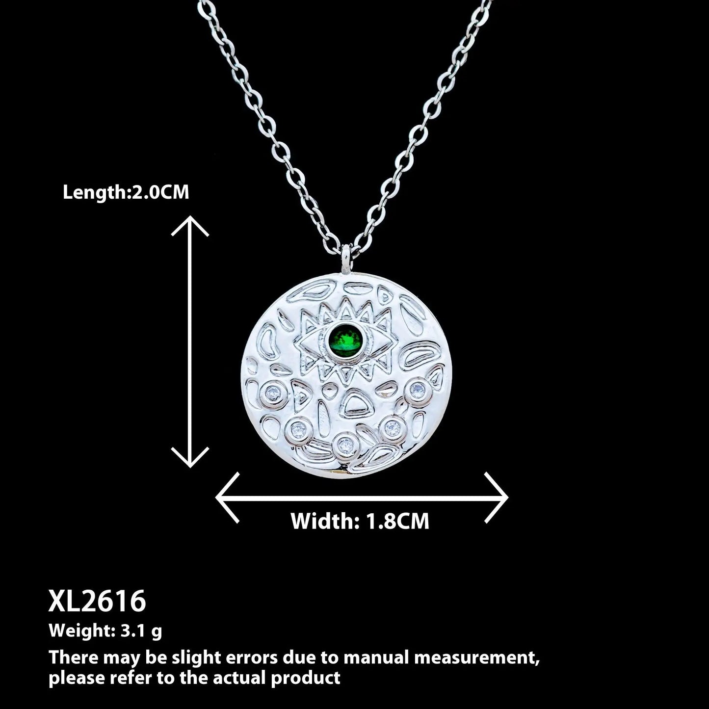 European And American Moon Necklace Niche Non-fading High-grade Accessories