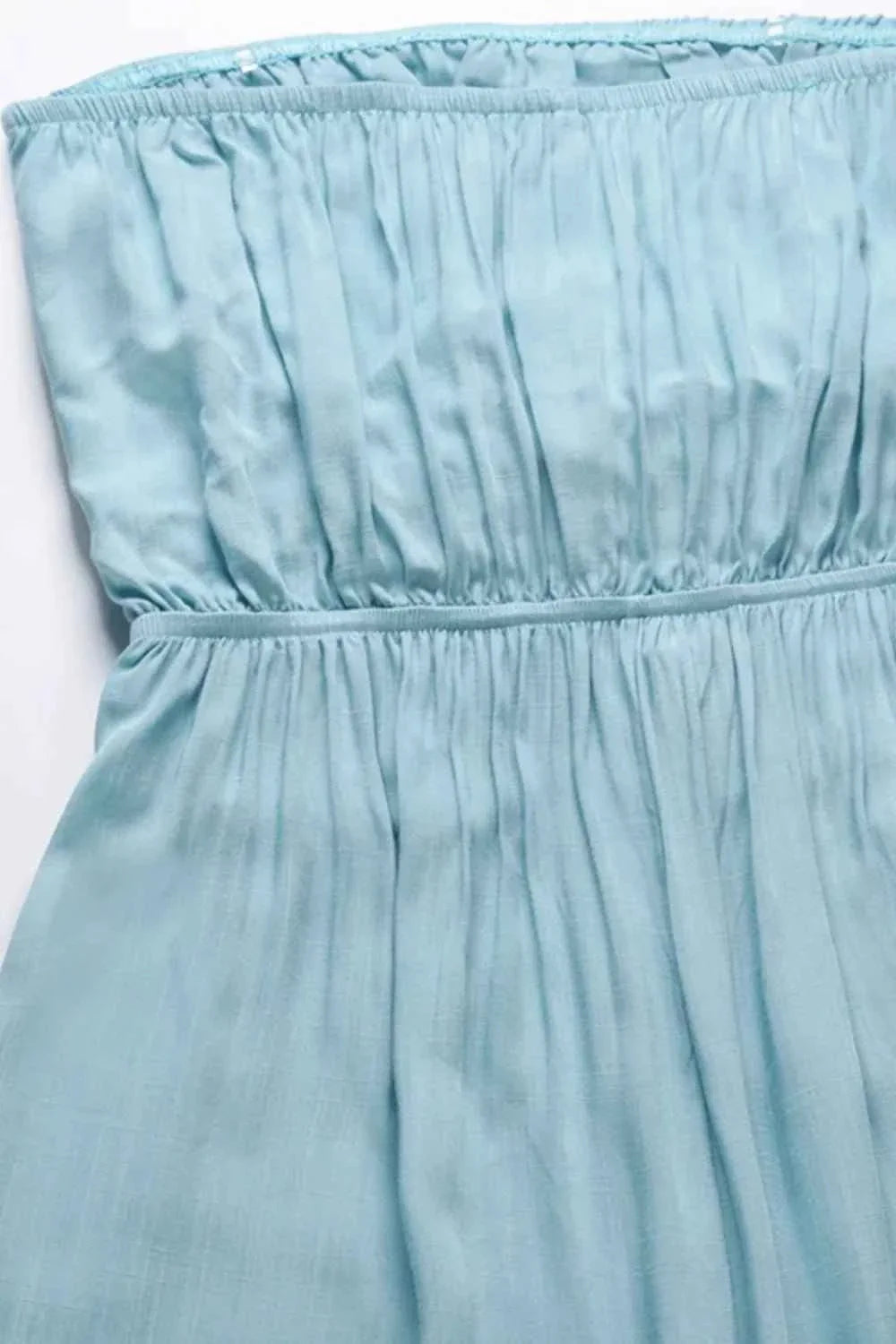 Tied Cutout Tube : Wide Leg Jumpsuit