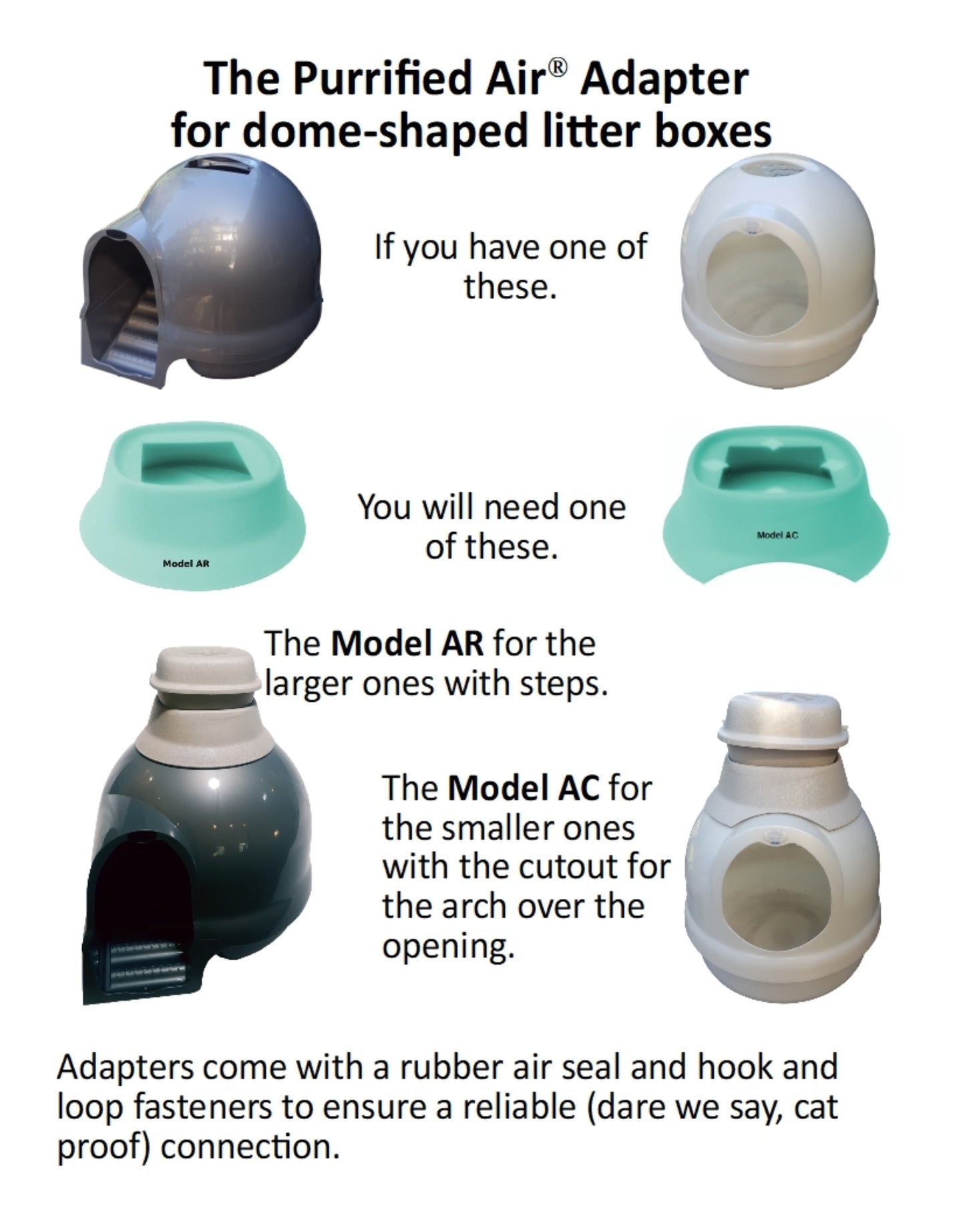 Air Purifier + Dome Adapter Bundle