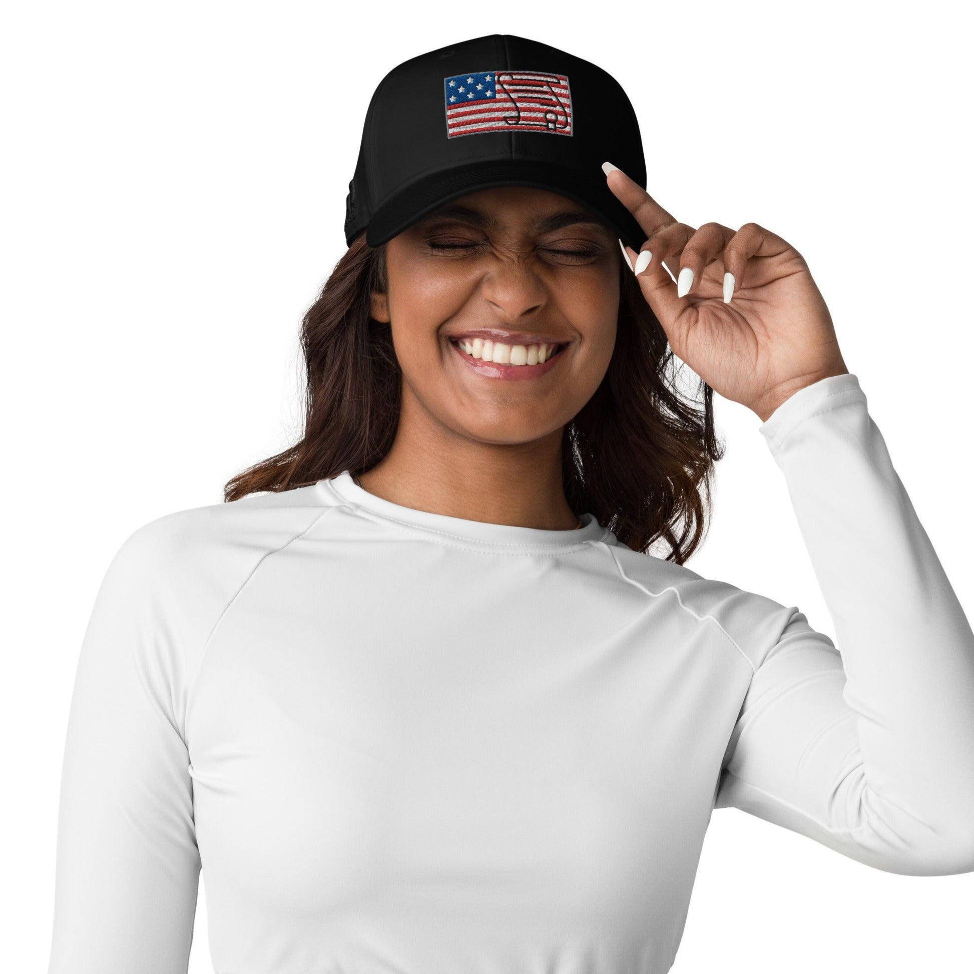 Unfurl Your Patriotism with our U.S.A. Flag and Constitution Adidas Dad Hat - A Stylish Blend of Heritage and Fashion! - Lizard Vigilante