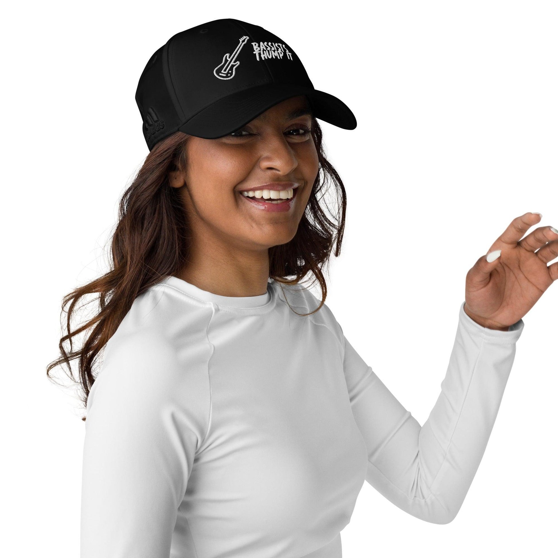 Bassists Thump It Adidas Dad Hat - Lizard Vigilante