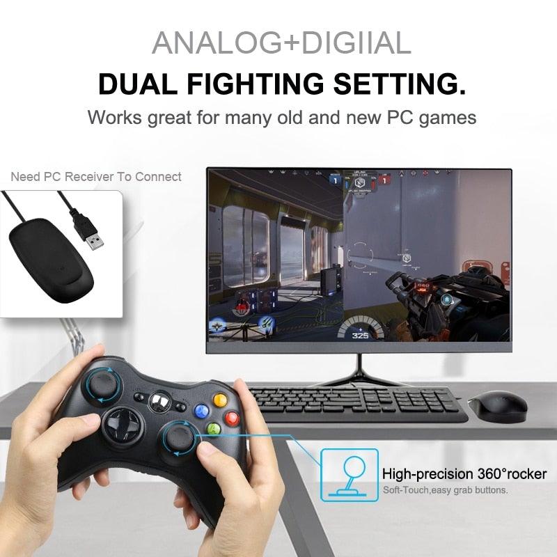 Advance Multicolored Wireless Joystick Gamepad Controller Compatible With PC Monitor Laptop Smart TV