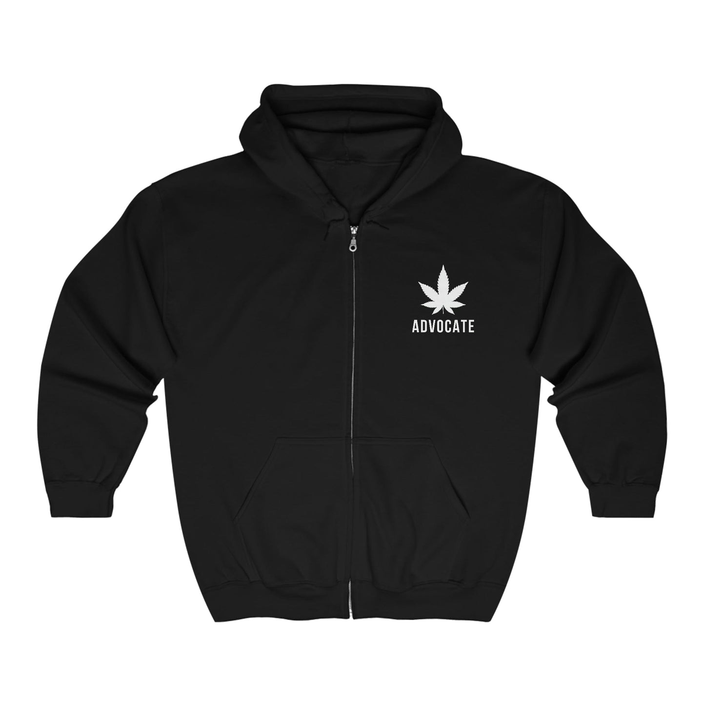 Cannabis Advocate Weed Zip Up Hoodies