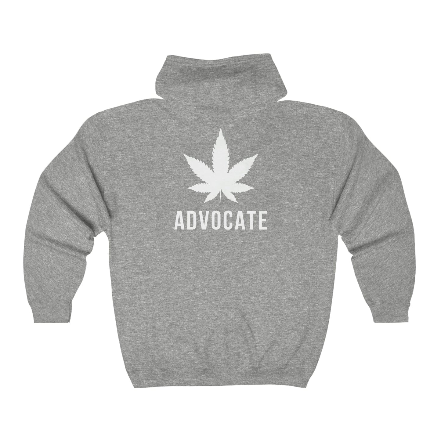 Cannabis Advocate Weed Zip Up Hoodies