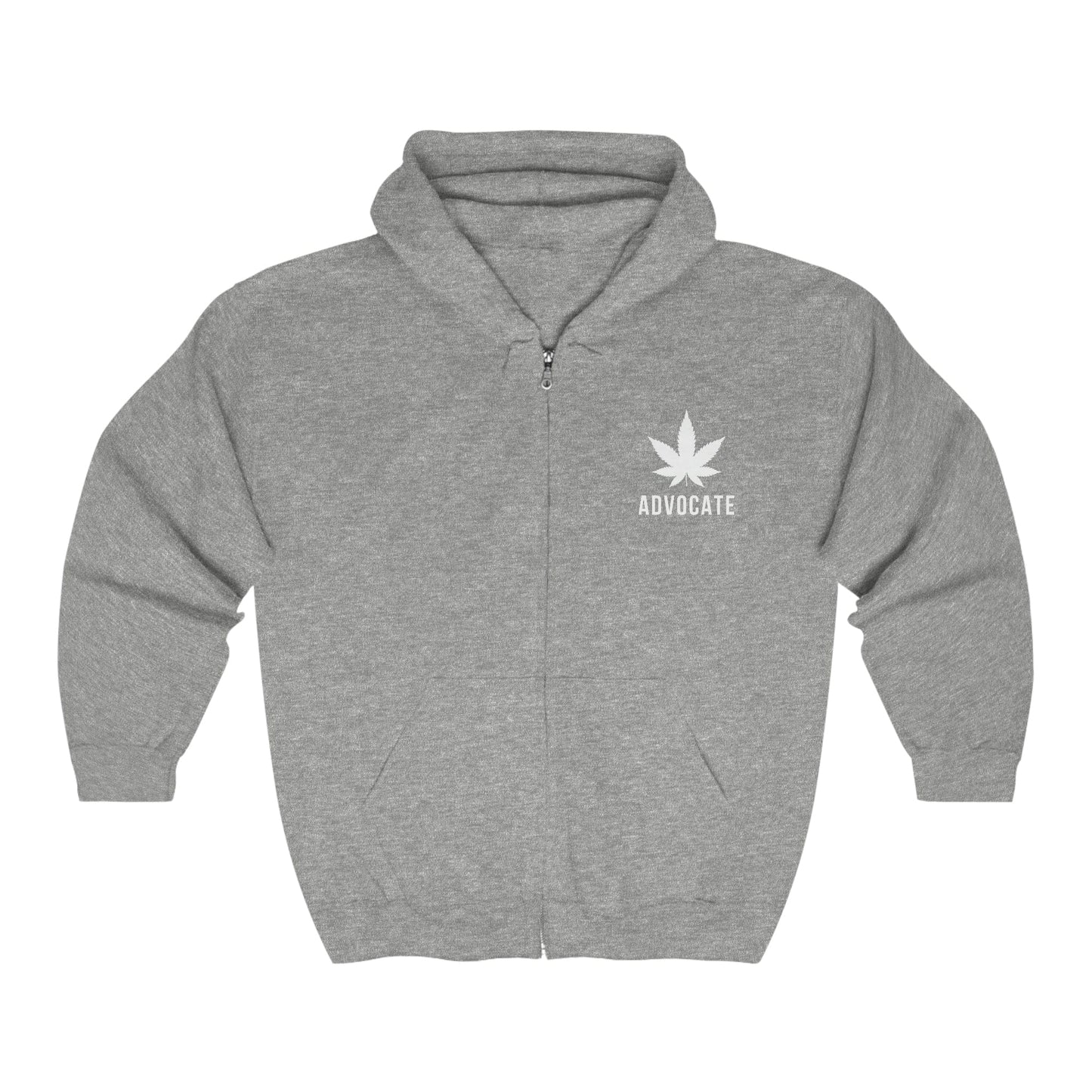 Cannabis Advocate Weed Zip Up Hoodies