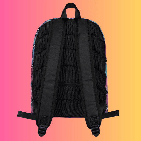 Trippy Universe Rave Backpack - Colorful Festival Essential for EDM Lovers