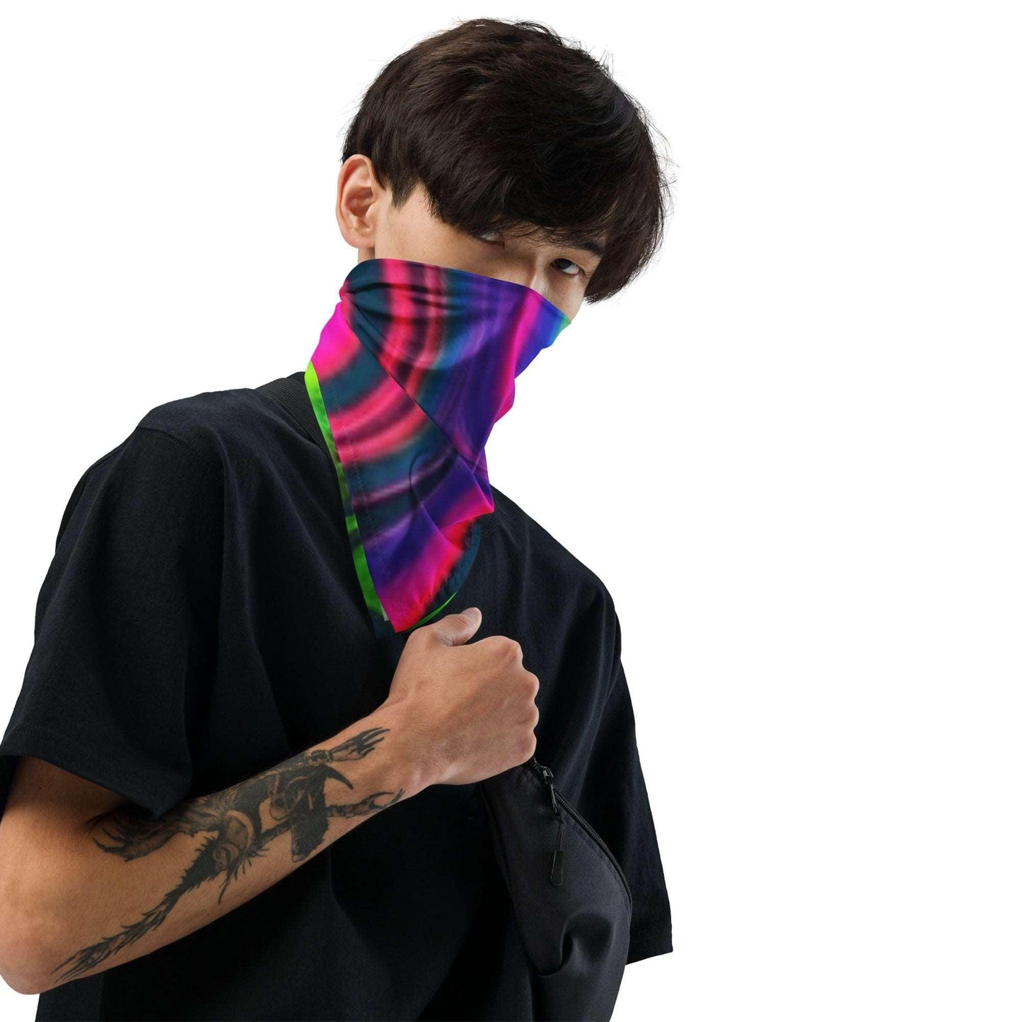 All-Over You Colors Print Bandana - Lizard Vigilante