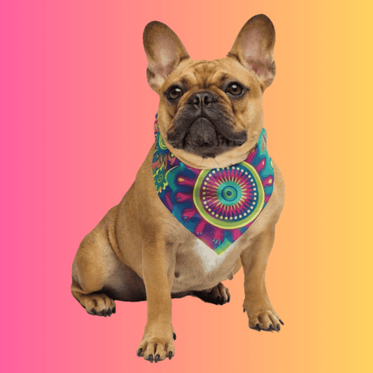 Vibrant Funky Hippie Bandana - The Essential Festival Gear for Ravers