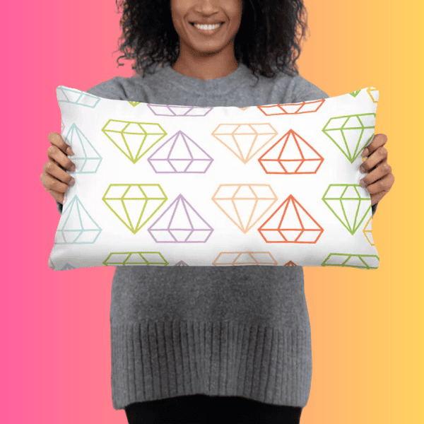 Dimond Pillow - Essential Rave Accessory for EDM Lovers
