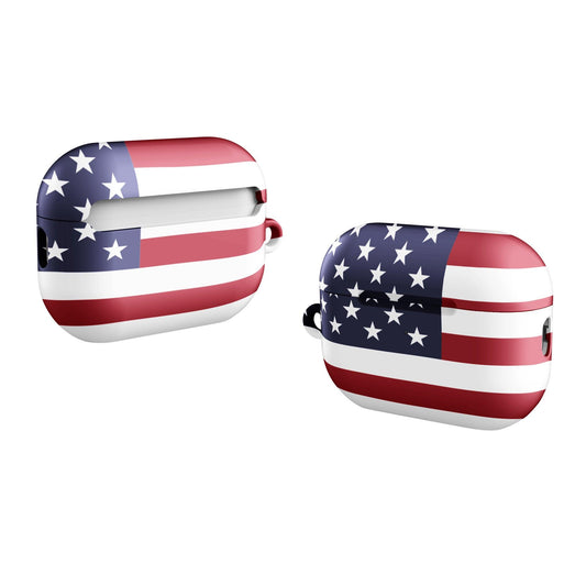 Easy to Use, American Flag Case for AirPods® USA - Premium  from Lizard Vigilante - Just $24.69! Shop now at Lizard Vigilante