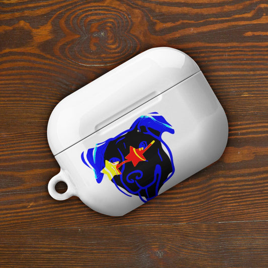 Blue Star Dawg Case for AirPods® - Lizard Vigilante