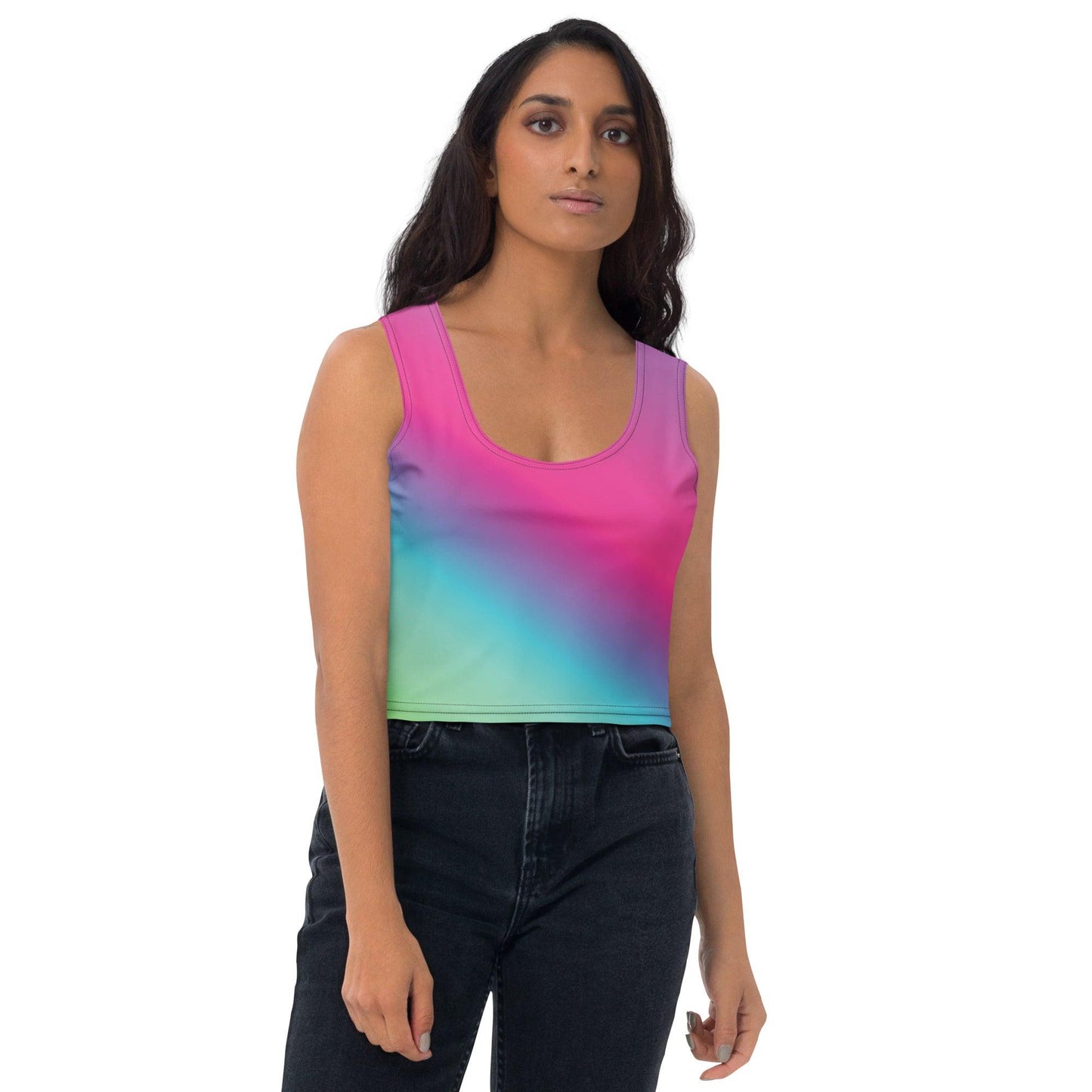 Radiant Festival Crop Top - Ideal for Raves and EDM Events
