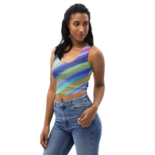 Colorful Crop Top - Lizard Vigilante