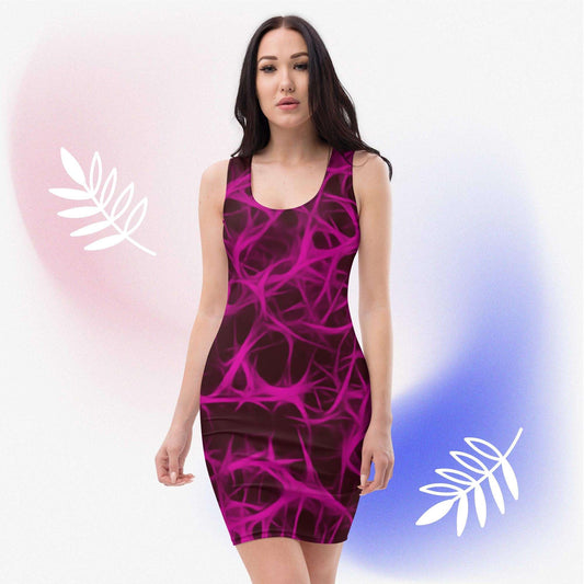 Infiltrated Pink Desirable Sublimation Cut & Sew Dress - Premium  from Lizard Vigilante - Just $35.69! Shop now at Lizard Vigilante