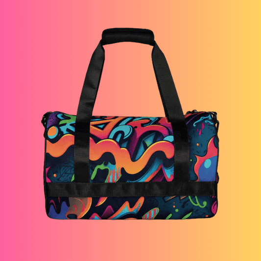 Graffiti Festie Travel Bag - Your Ultimate EDM Companion for Festivals