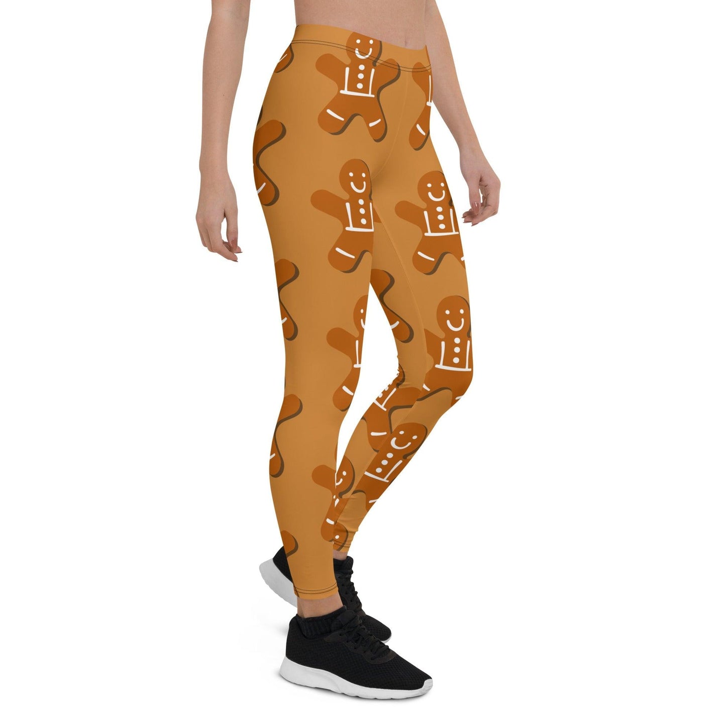 Mr Gingerbread Man Xmas Leggings - Lizard Vigilante