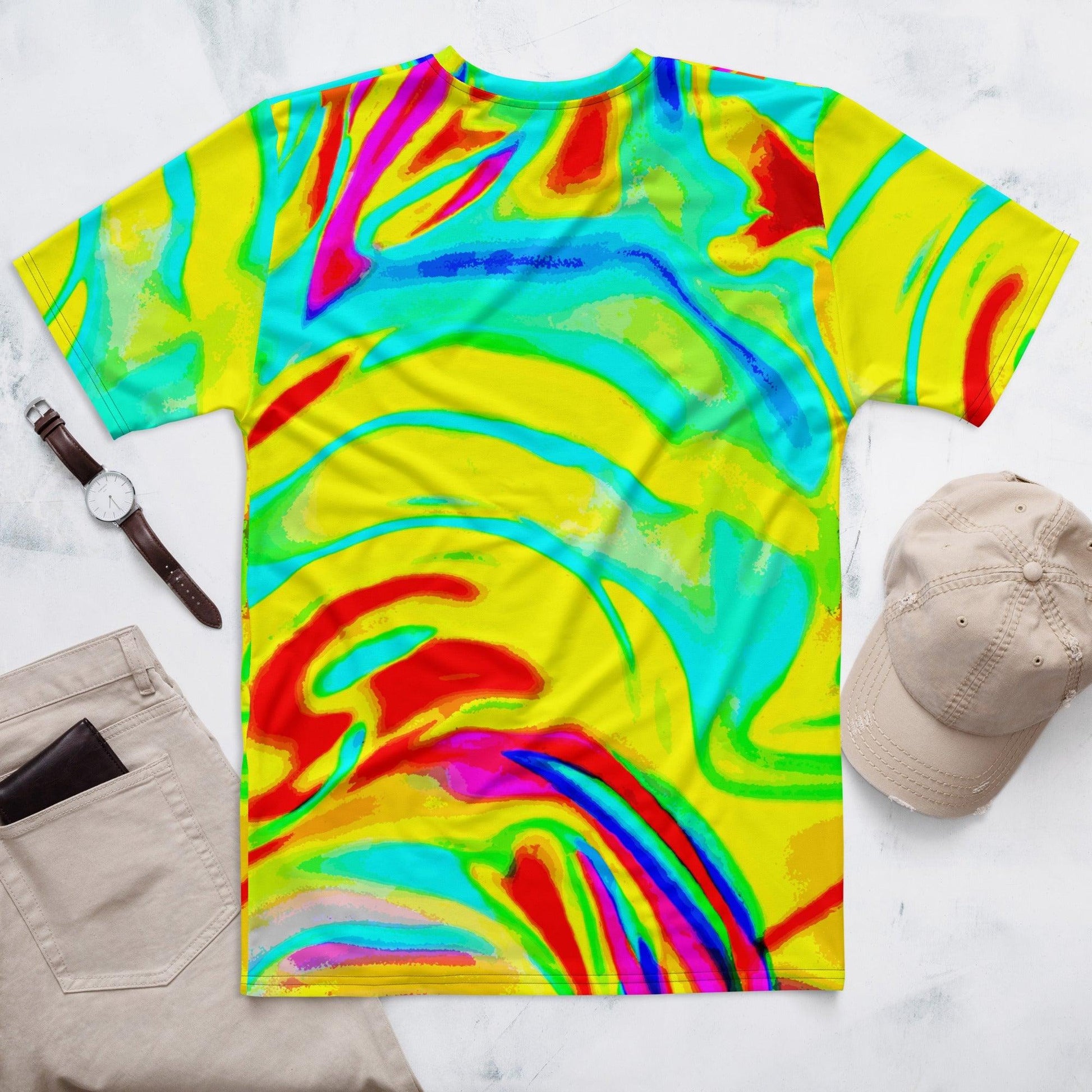 Bright Artists' Palette Men's t-shirt - Lizard Vigilante