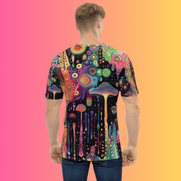 Vibrant Men's Festival T-Shirt for Rave Lovers