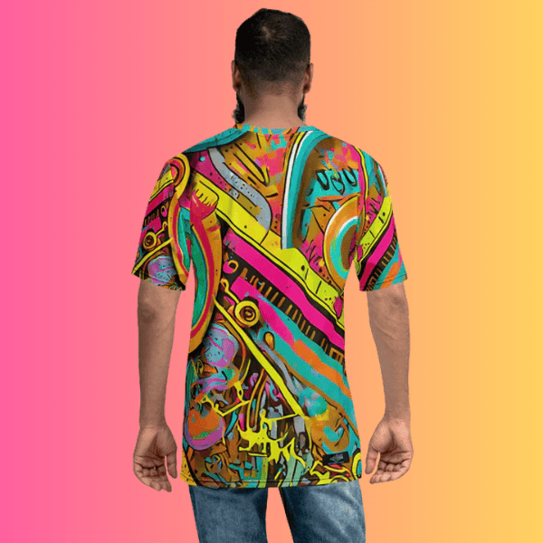 Vibrant Men's Festival T-Shirt for Rave Lovers