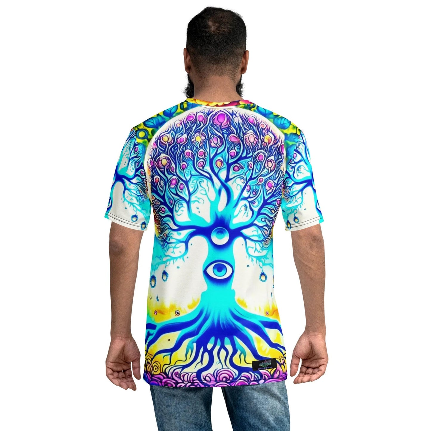 Cosmic Supreme Being Eye Men's T-Shirt for Rave Lovers