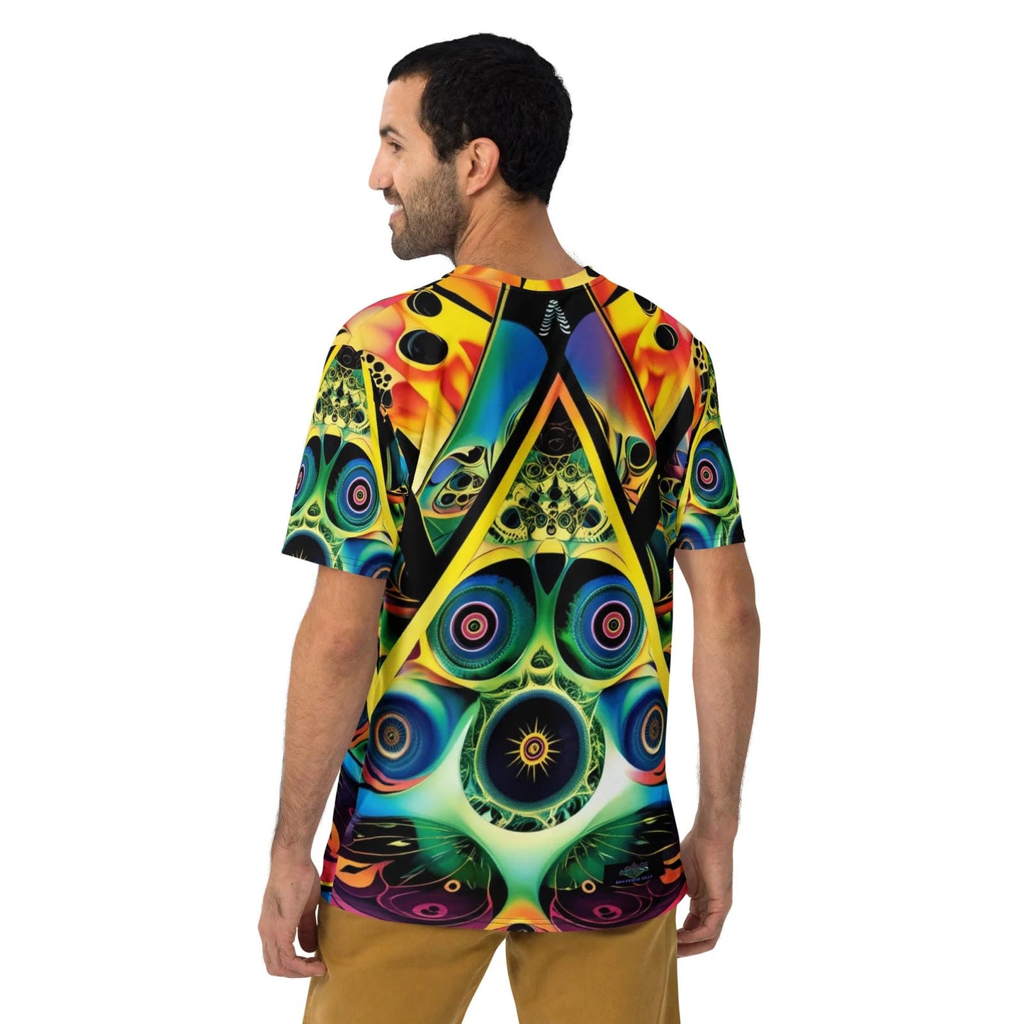 Vortex Illuminati Men's Festival T-Shirt for EDM Enthusiasts