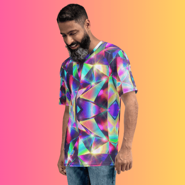 Vibrant Men’s Festival Vibes T-Shirt for EDM Lovers