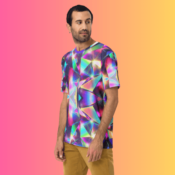 Vibrant Men’s Festival Vibes T-Shirt for EDM Lovers