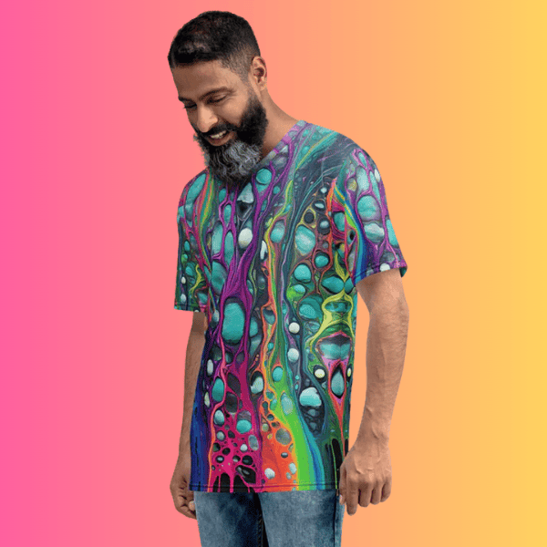 Psychedelic Vibes Men’s Festival T-Shirt - Ultimate Rave Gear