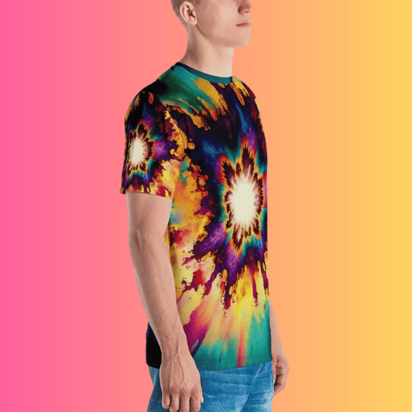 Vibrant Tie-Dye Festival Tee for Music Lovers
