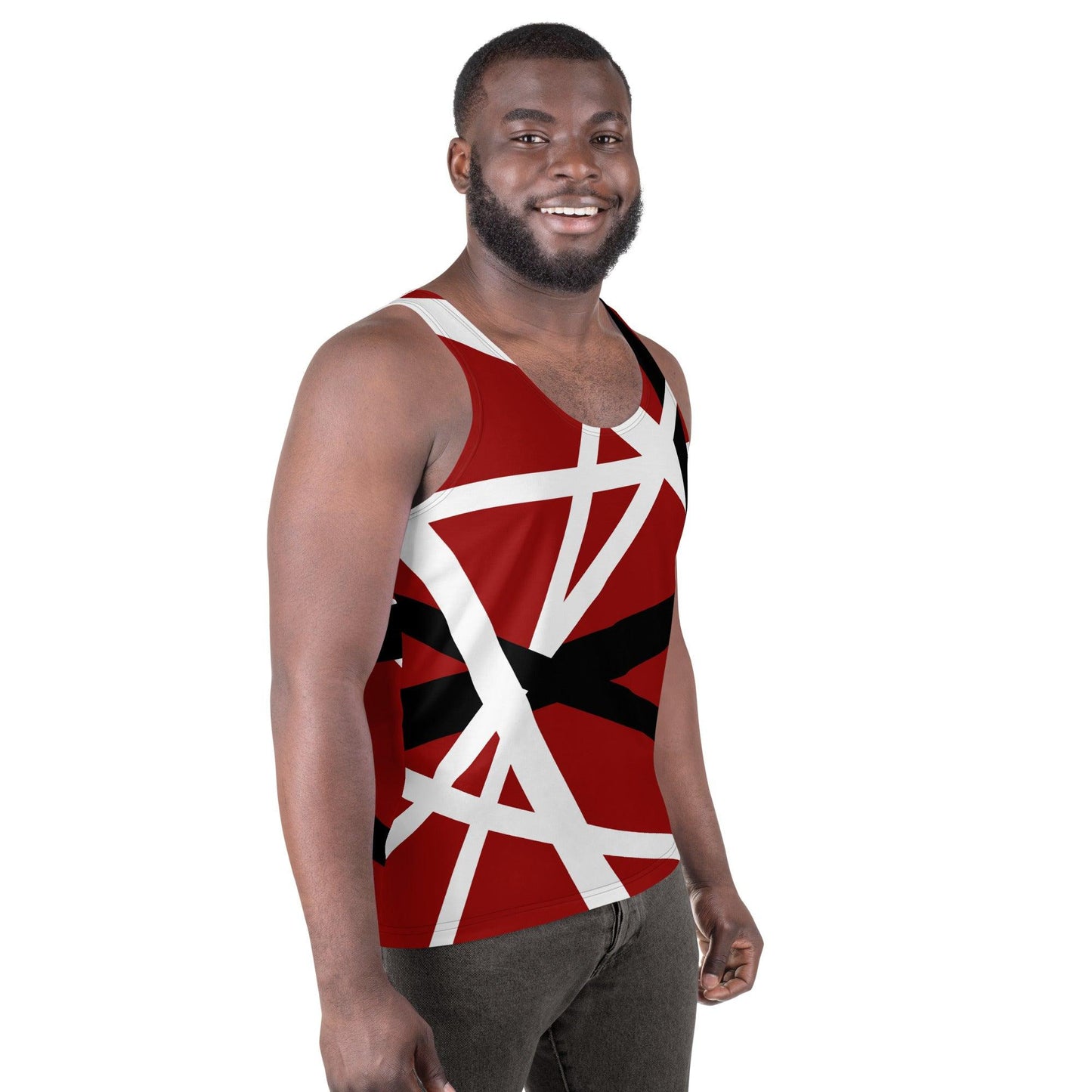 The Edward Unisex Tank Top - Premium tank top from Lizard Vigilante - Just $34.99! Shop now at Lizard Vigilante