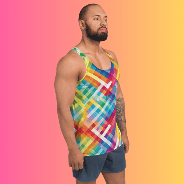 Vibrant Festival Tank Top - Your Go-To for Raves and EDM Events