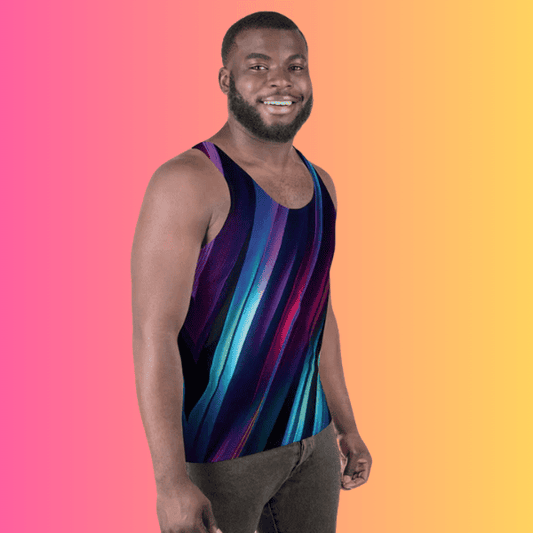Vibrant Festival Tank Top - Soft, Stylish, and Ready to Rave
