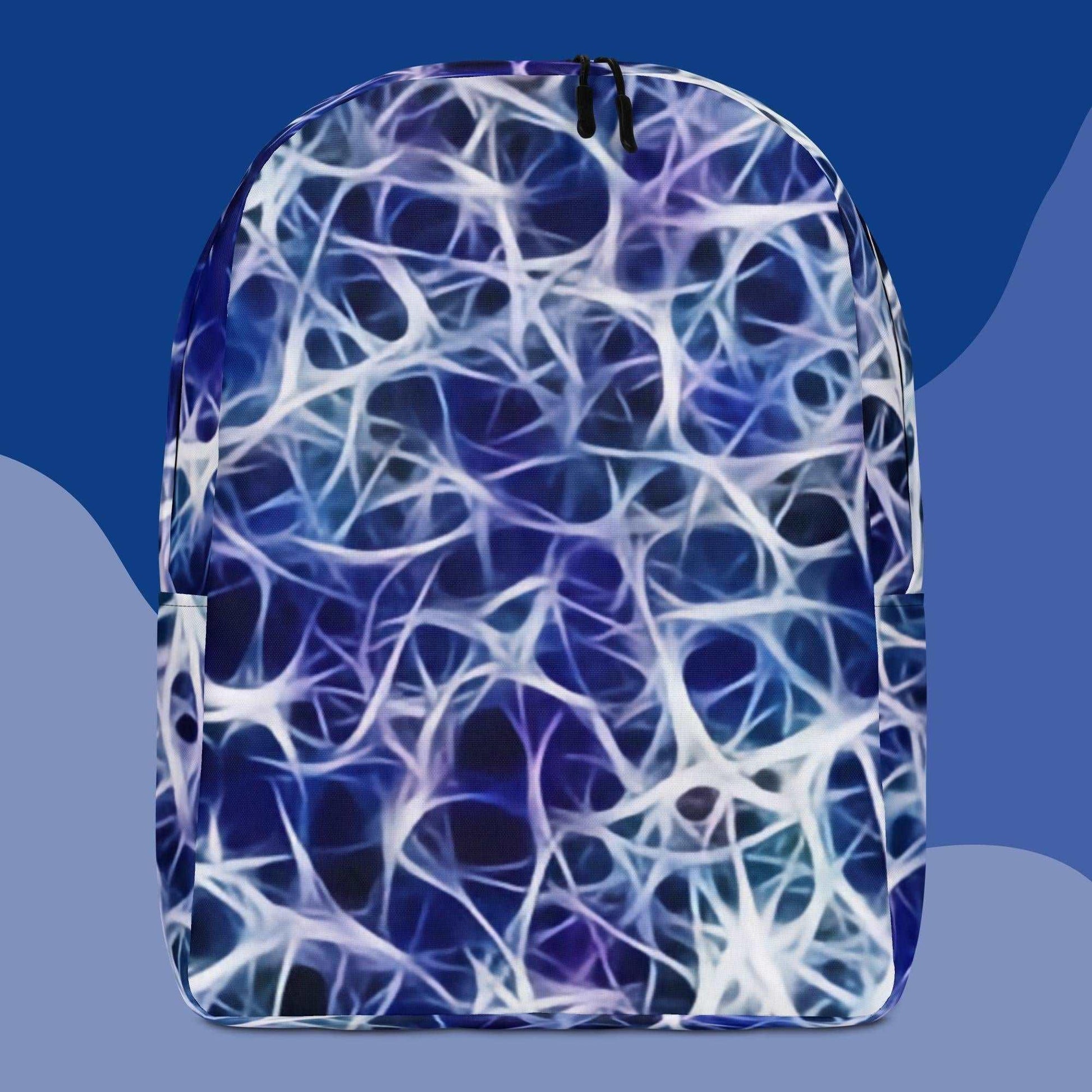 Discover the Ultimate Electric Blurple Minimalist Backpack for Effortless Style and Functionality - Lizard Vigilante